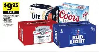 Dollar General Budweiser, Bud Light, Coors Light offer
