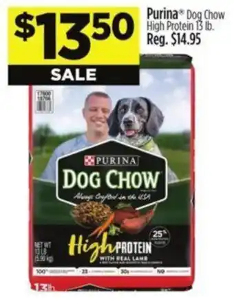 Dollar General Purina Dog Chow High Protein offer