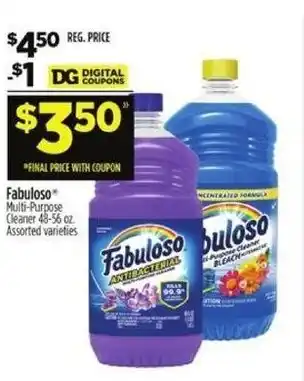Dollar General Fabuloso Multi Purpose Cleaner offer