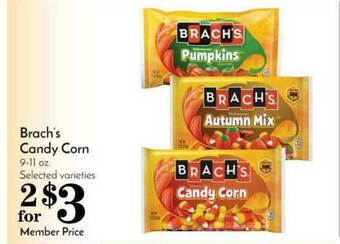 Pavilions Brach's Candy Corn offer