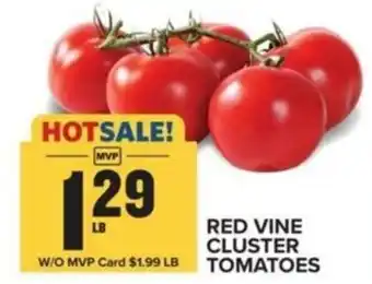 Food Lion RED VINE CLUSTER TOMATOES offer
