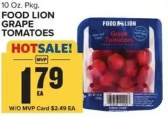 Food Lion FOOD LION GRAPE TOMATOES offer