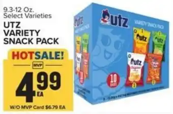 Food Lion UTZ VARIETY SNACK PACK offer