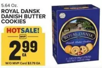 Food Lion ROYAL DANSK DANISH BUTTER COOKIES offer
