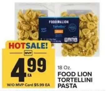 Food Lion FOOD LION TORTELLINI PASTA offer