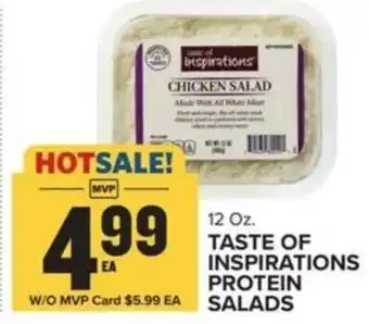 Food Lion TASTE OF INSPIRATIONS PROTEIN SALADS offer