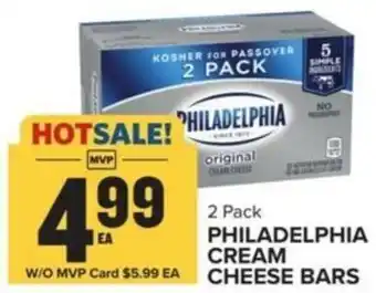 Food Lion PHILADELPHIA CREAM CHEESE BARS offer