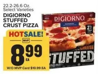 Food Lion DIGIORNO STUFFED CRUST PIZZA offer