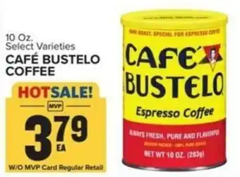 Food Lion CAFÉ BUSTELO COFFEE offer