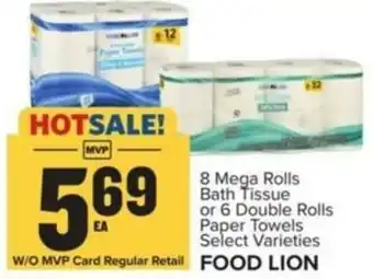 Food Lion FOOD LION Bath tissue offer