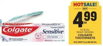 Food Lion COLGATE TOOTHPASTE offer