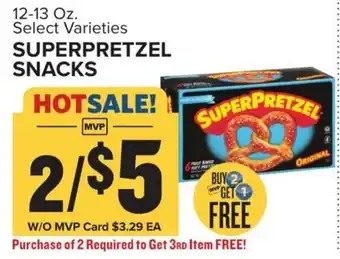 Food Lion SUPERPRETZEL SNACKS offer