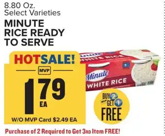 Food Lion MINUTE RICE READY TO SERVE offer