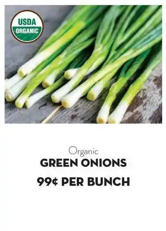 Bristol Farms Organic Green Onions offer