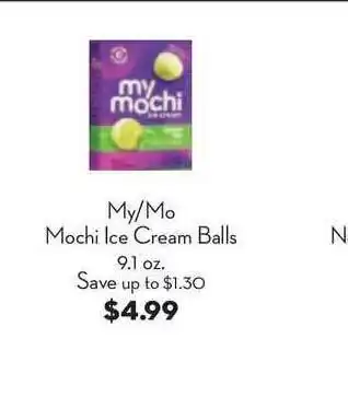 Bristol Farms My-Mo Mochi Ice Cream Balls offer