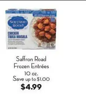 Bristol Farms Saffron Road Frozen Entrées offer