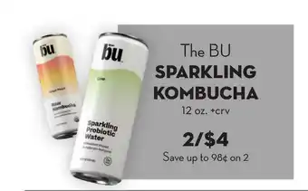 Bristol Farms The BU Sparkling Kombucha offer