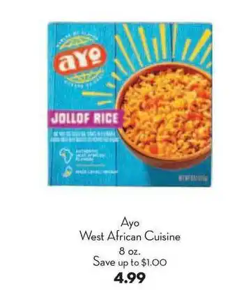 Bristol Farms Ayo West African Cuisine offer