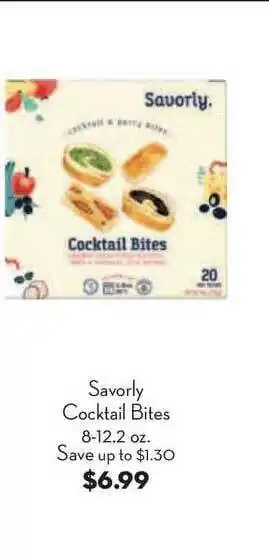 Bristol Farms Savorly Cocktail Bites offer