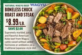 Central Market Boneless Chuck Roast And Steak offer