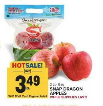 Food Lion Snap Dragon Apples offer