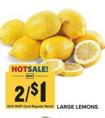 Food Lion Large Lemons offer