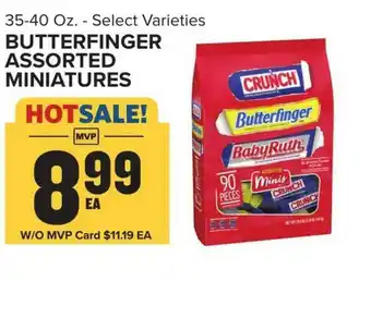 Food Lion Butterfinger Assorted Miniatures offer