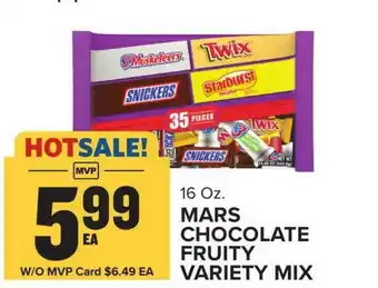 Food Lion Mars Chocolate Fruity Variety Mix offer