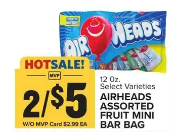 Food Lion Airheads Assorted Fruit Mini Bar Bag offer