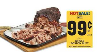 Food Lion Whole Boston Butt offer