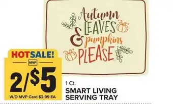 Food Lion Smart Living Serving Tray offer