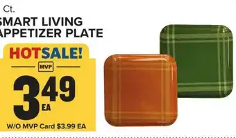 Food Lion Smart Living Appetizer Plate offer