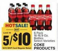 Food Lion Coke Products offer