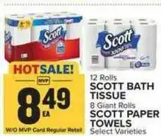 Food Lion Scott Bath Tissue, Scott Paper Towels offer