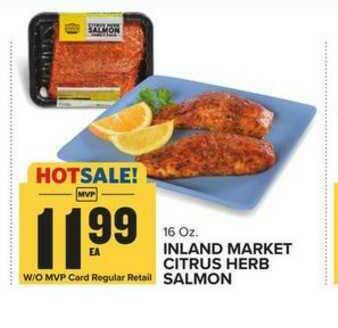 Food Lion Inland Market Citrus Herb Salmon offer