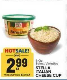 Food Lion Stella Italian Cheese Cup offer