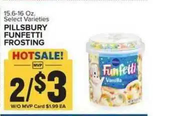 Food Lion Pillsbury Funfetti Frosting offer