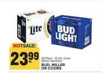 Bud, Miller Or Coors