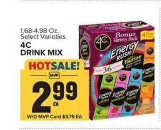 Food Lion 4C Drink Mix offer
