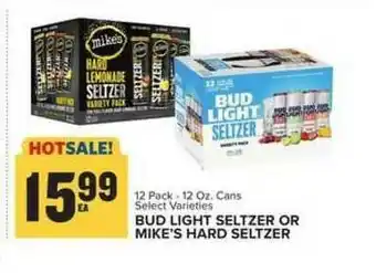 Food Lion Bud Light Seltzer Or Mike's Hard Seltzer offer