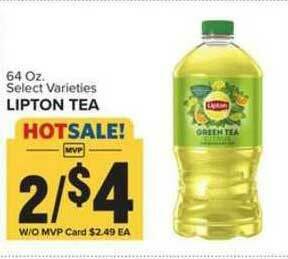 Food Lion Lipton Tea offer