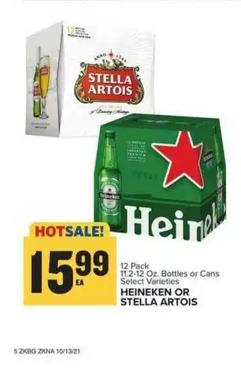 Food Lion Heineken Or Stella Artois offer