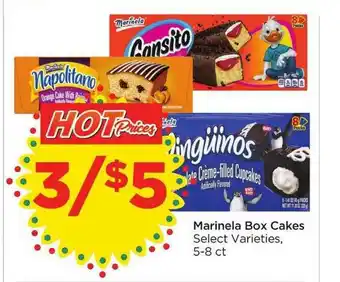 Foods Co Marinela Box Cakes offer
