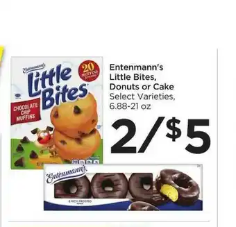 Foods Co Entenmann's Little Bites, Donuts Or Cake offer