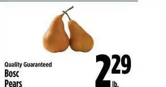 KTA Super Stores Bosc Pears offer