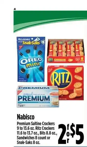 KTA Super Stores Nabisco Premium Saltine Crackers offer