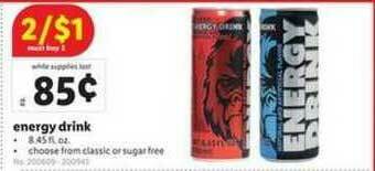 Lidl Energy Drink offer