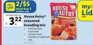 Lidl House Autry® Seasoned Breading Mix offer