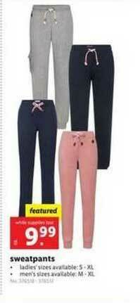 Lidl Sweatpants offer