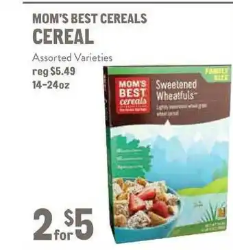 New Seasons Market Mom's Best Cereals Cereal offer